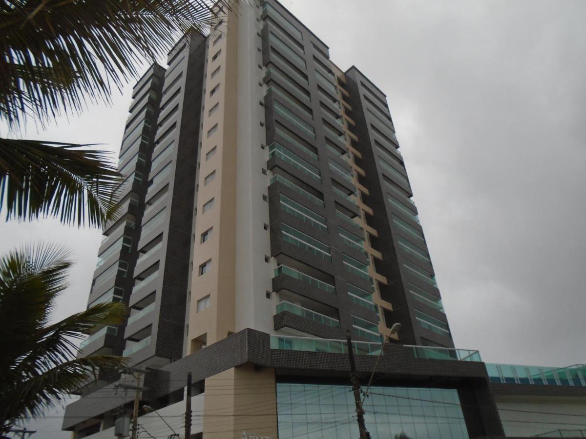Apartamento em Mongaguá, Frente ao Mar Exterior foto