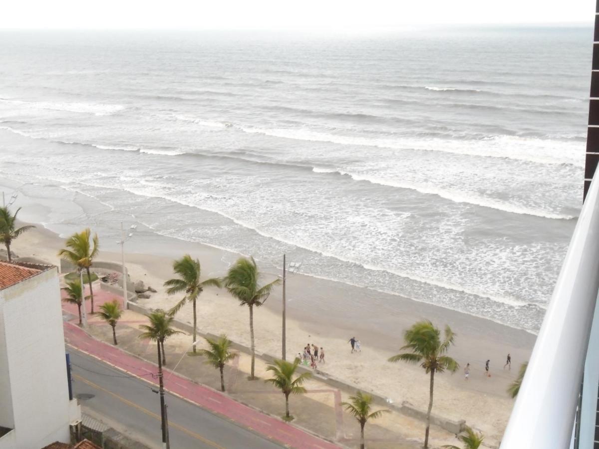 Apartamento em Mongaguá, Frente ao Mar Exterior foto