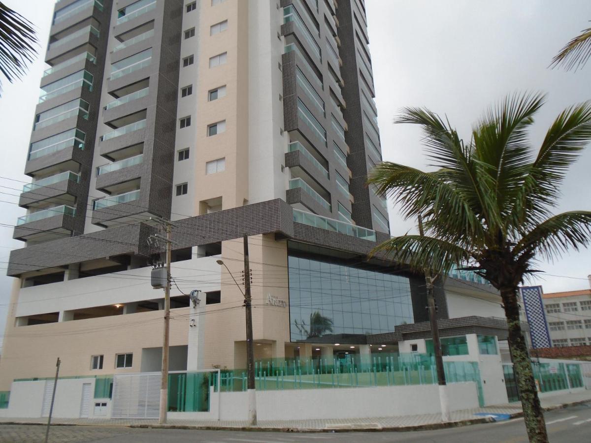 Apartamento em Mongaguá, Frente ao Mar Exterior foto
